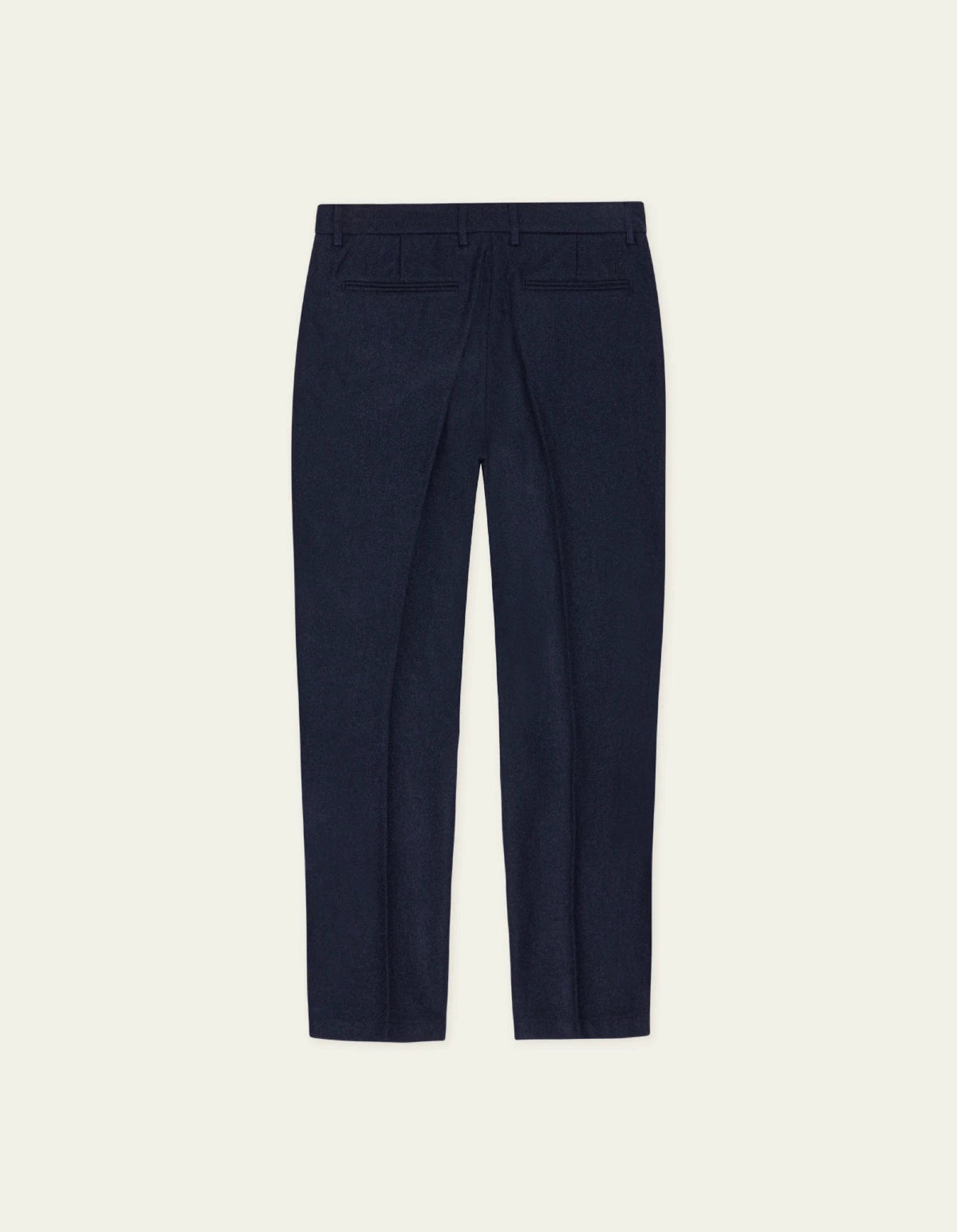 Pantalon de costume en laine — Dark Navy Blue — vue 3