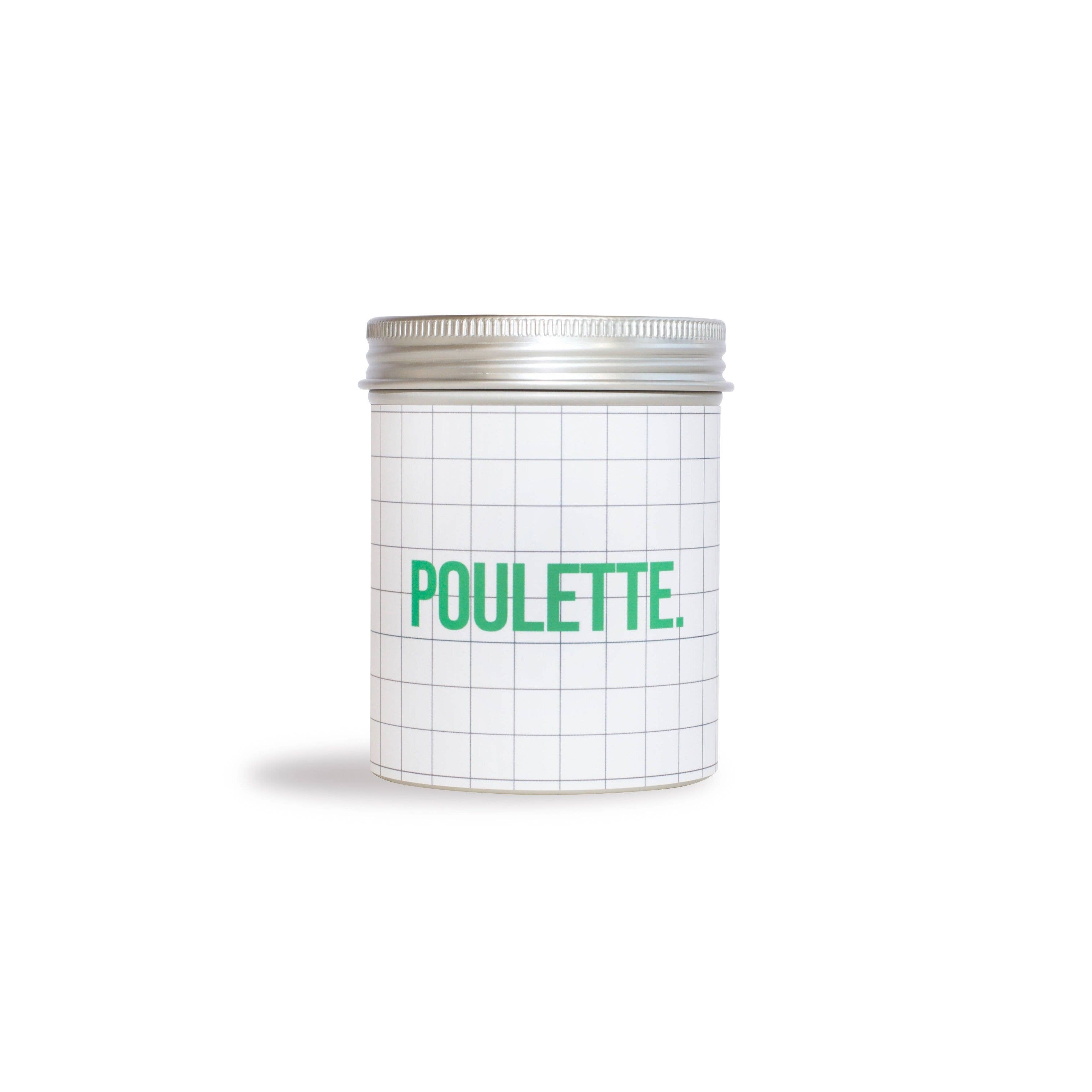 Bougie végan - Cire de Soja - Poulette: Noix de coco — Appart 17 Bruxelles