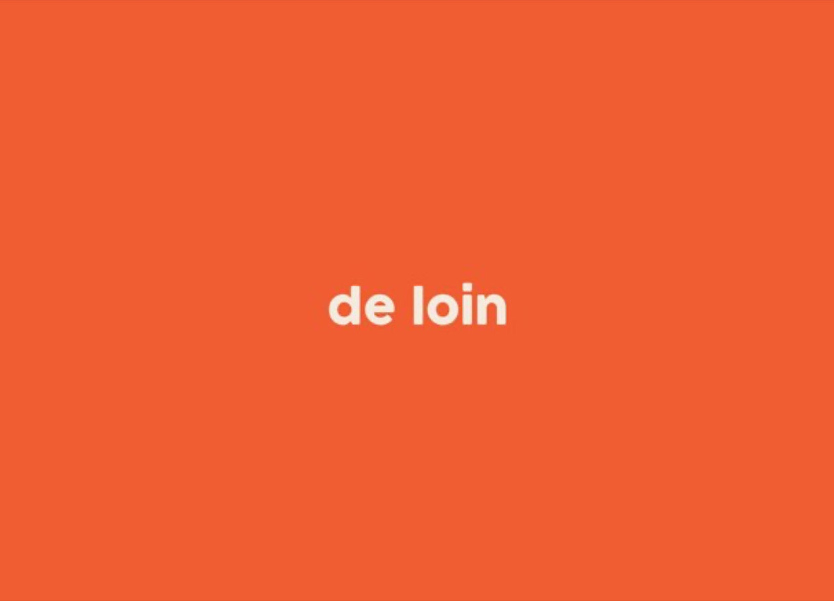 Félicie Aussi Carte animée 3D « Bisou / de loin » — Felicie Aussi — Bisou / de loin — vue 2 2 | Appart 17 Bruxelles