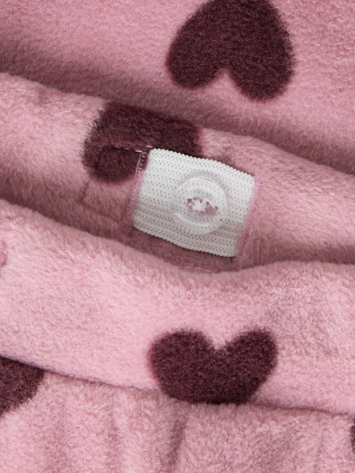 NMFOLAJAS Pantalon polaire à cœurs fille — name it — Mauve Shadows — autre vue 5 | Appart 17 Bruxelles