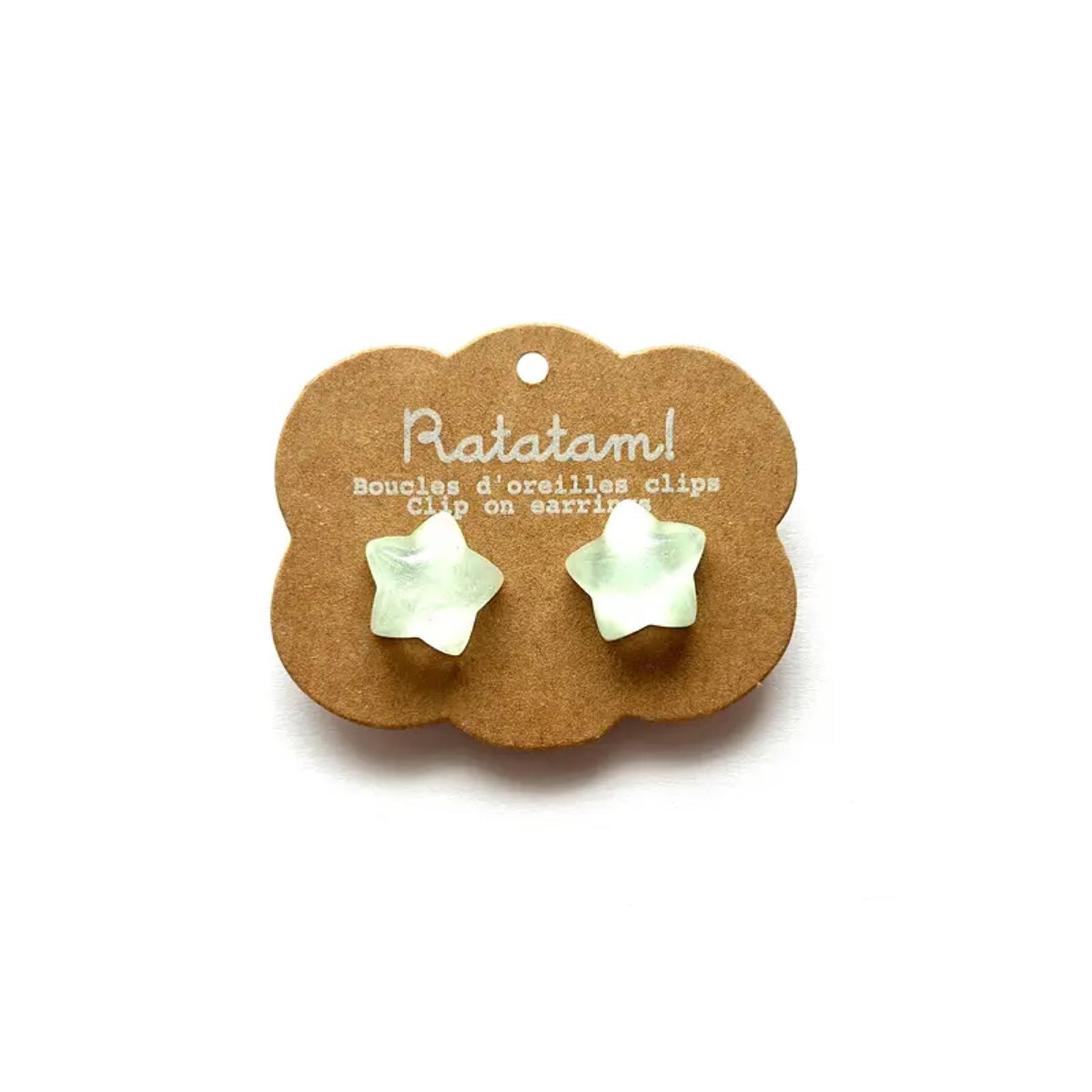 Boucles d'oreilles clip enfant, pack de 5 paires — Ratatam Kids — Étoiles — autre vue 2 | Appart 17 Bruxelles
