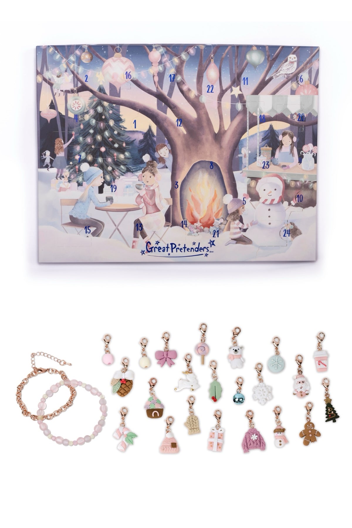 Calendrier de l'Avent bracelets Cozy Christmas — Great Pretenders — Cozy Christmas — packshot | Appart 17 Bruxelles