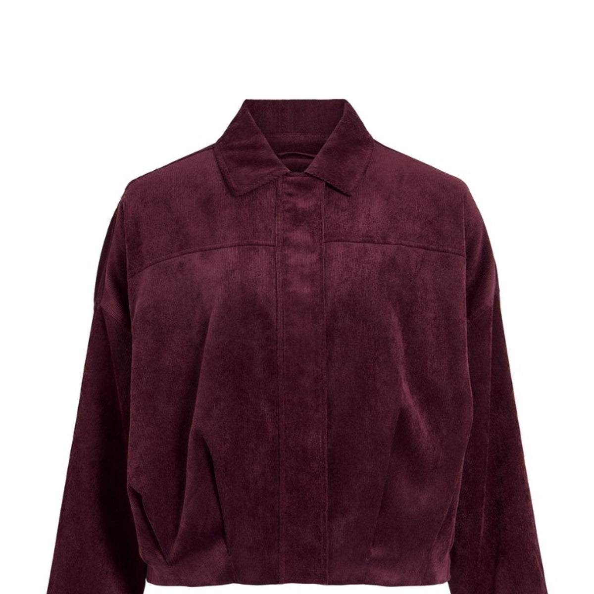 VICOURDIE Veste en velours côtelé zippée — VILA — Port Royale — packshot | Appart 17 Bruxelles
