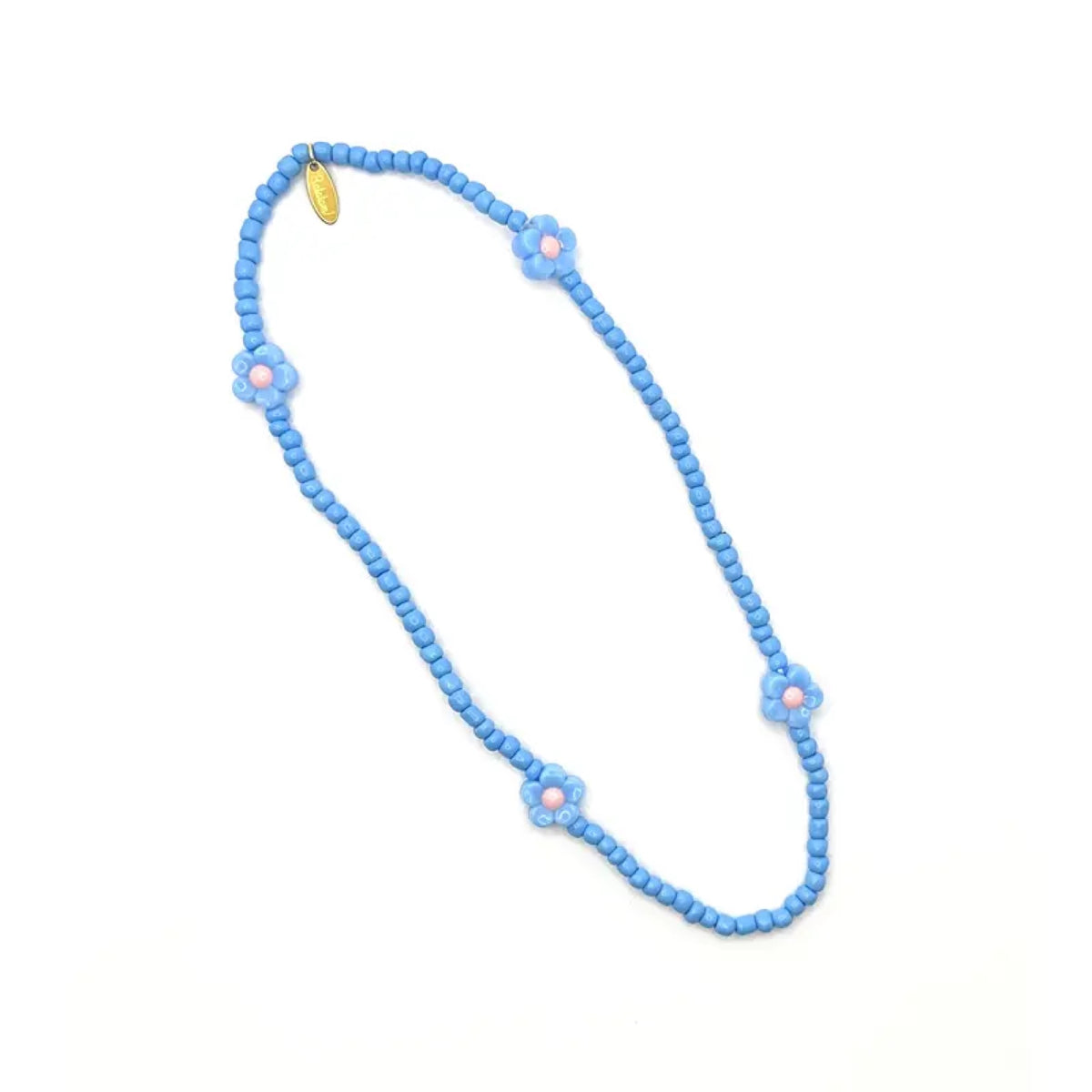 Bague et collier fleurs élastiques pour enfant — Ratatam Kids — Collier, couleur au hasard — autre vue 2 | Appart 17 Bruxelles