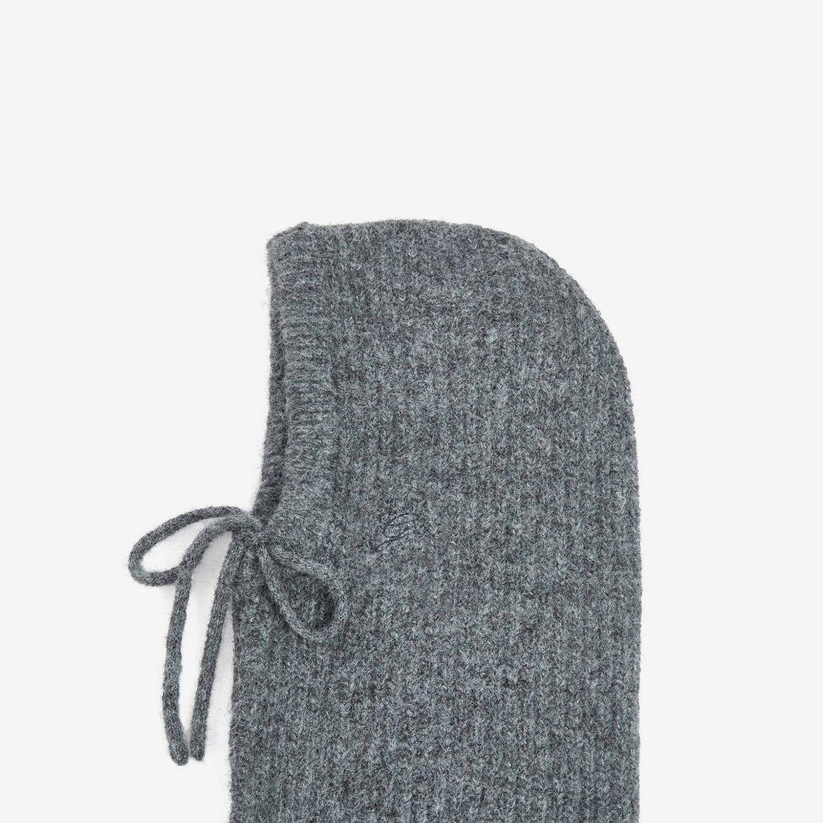 Samourai Cagoule en maille côtelée — Grace & Mila — Anthracite — packshot | Appart 17 Bruxelles