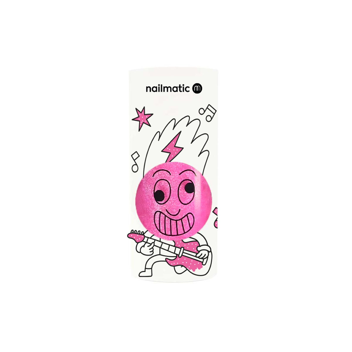 Vernis à l'eau pour enfant, pailleté — Nailmatic — Pinky rose fluo — autre vue 2 | Appart 17 Bruxelles