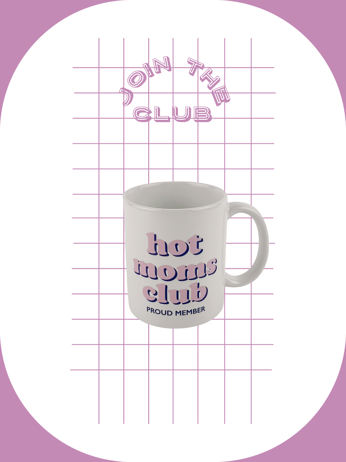 Mug Rejoignez le club - Club des mamans sexy — Appart 17 Bruxelles