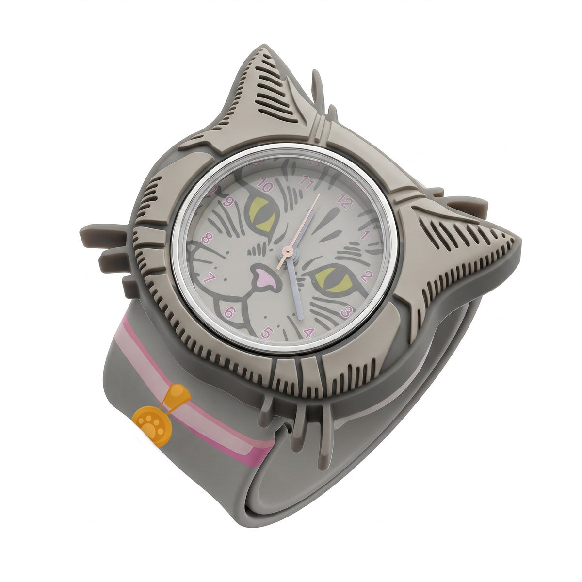 Montre slap enfant Time Pals — Mava Design — Chat — autre vue 2 | Appart 17 Bruxelles