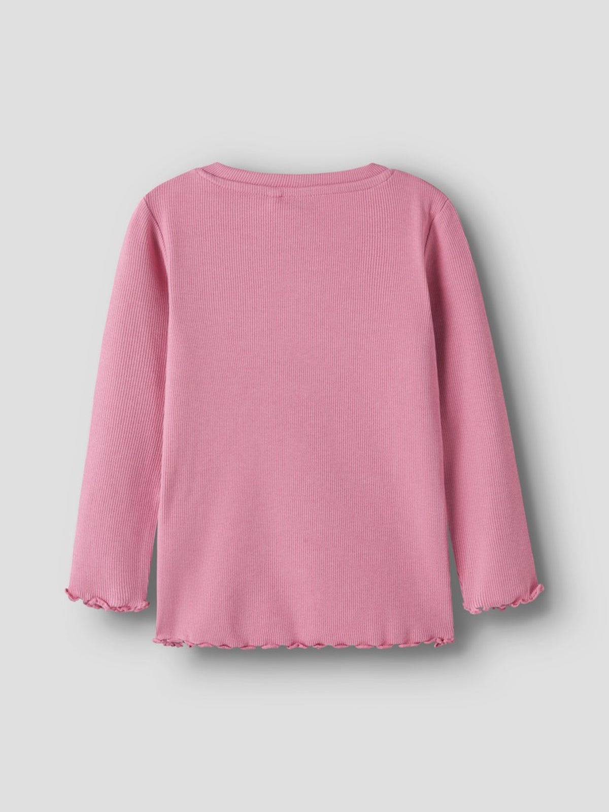 NMFVIVEMMAS T-shirt côtelé brodé de Noël fille — name it — Wild Rose Candy Cane — autre vue 2 | Appart 17 Bruxelles