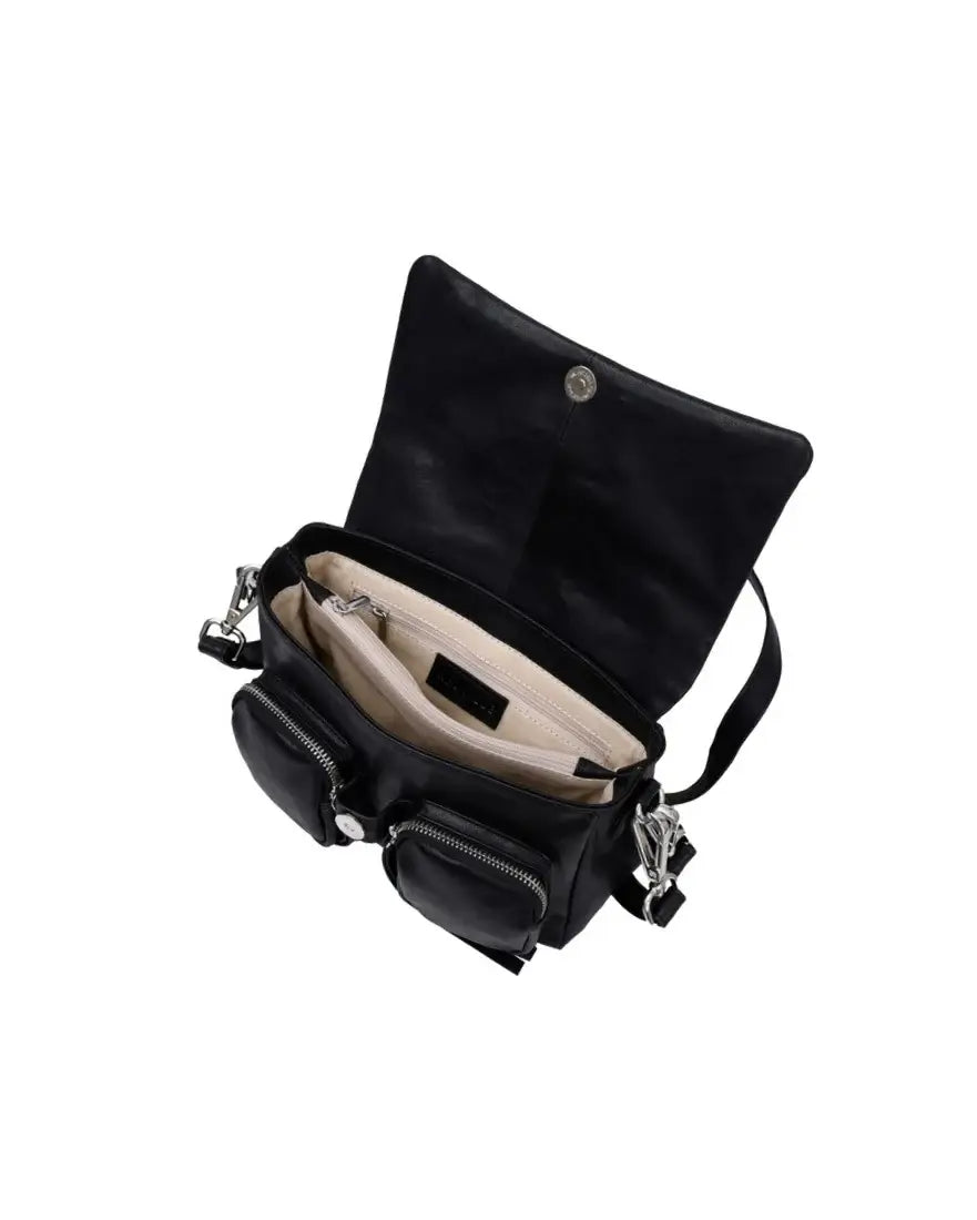 Sac à bandoulière en cuir noir MAXKE black Decker — Neuville — Sacs — Appart17 — vue 4