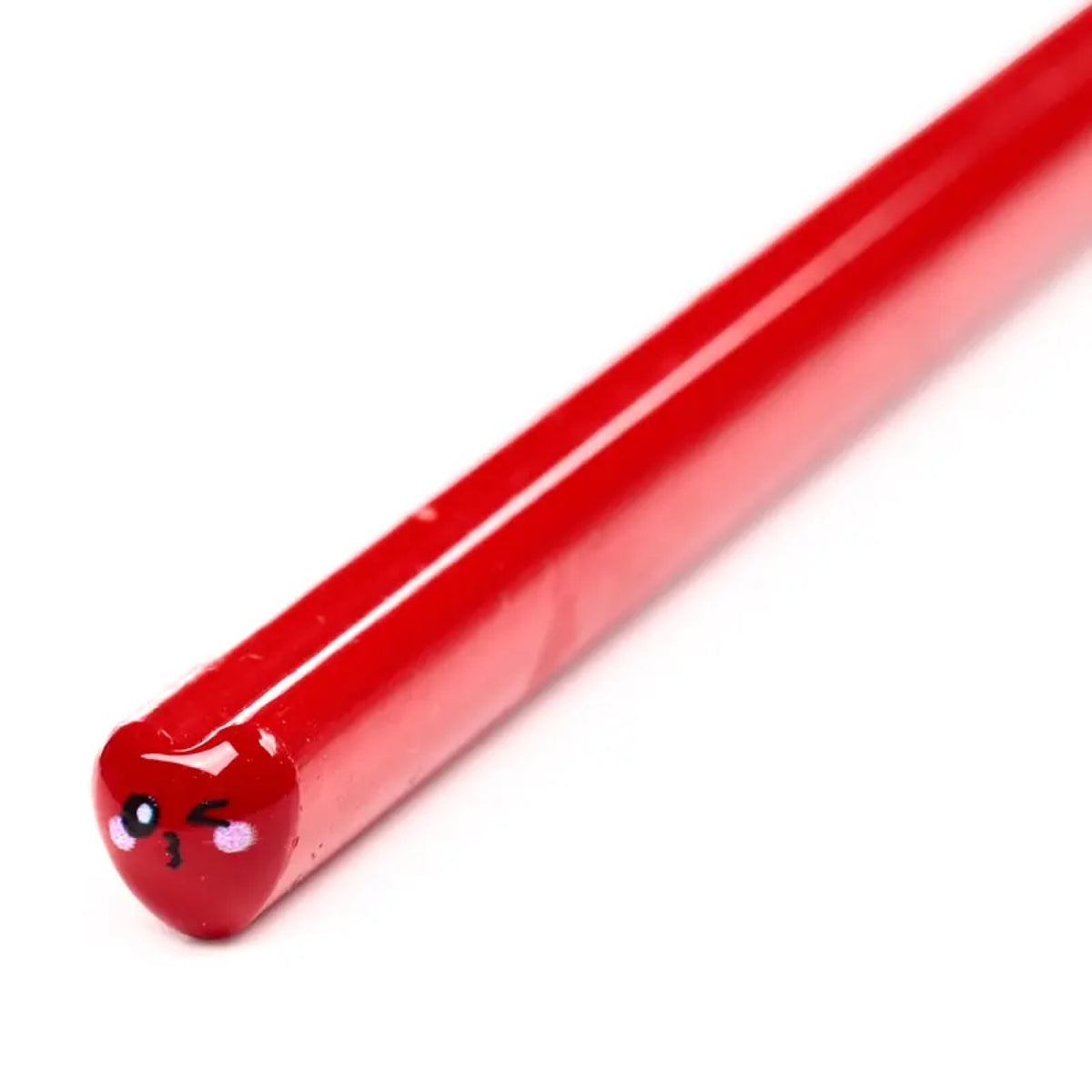 Crayon à papier cœur J'Adoramals — Puckator — Rouge ou rose au hasard — autre vue 3 | Appart 17 Bruxelles