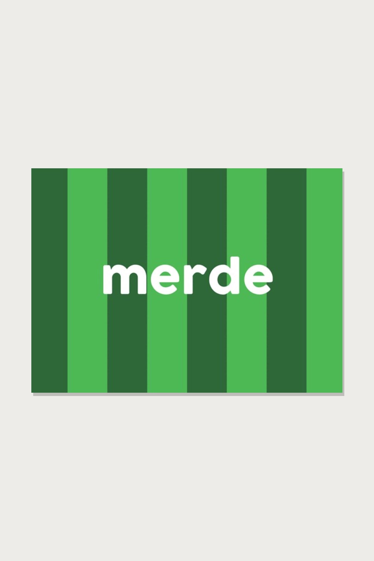 Carte animée 3D « Merde / tu me manques trop » — Félicie Aussi | Appart 17 Bruxelles