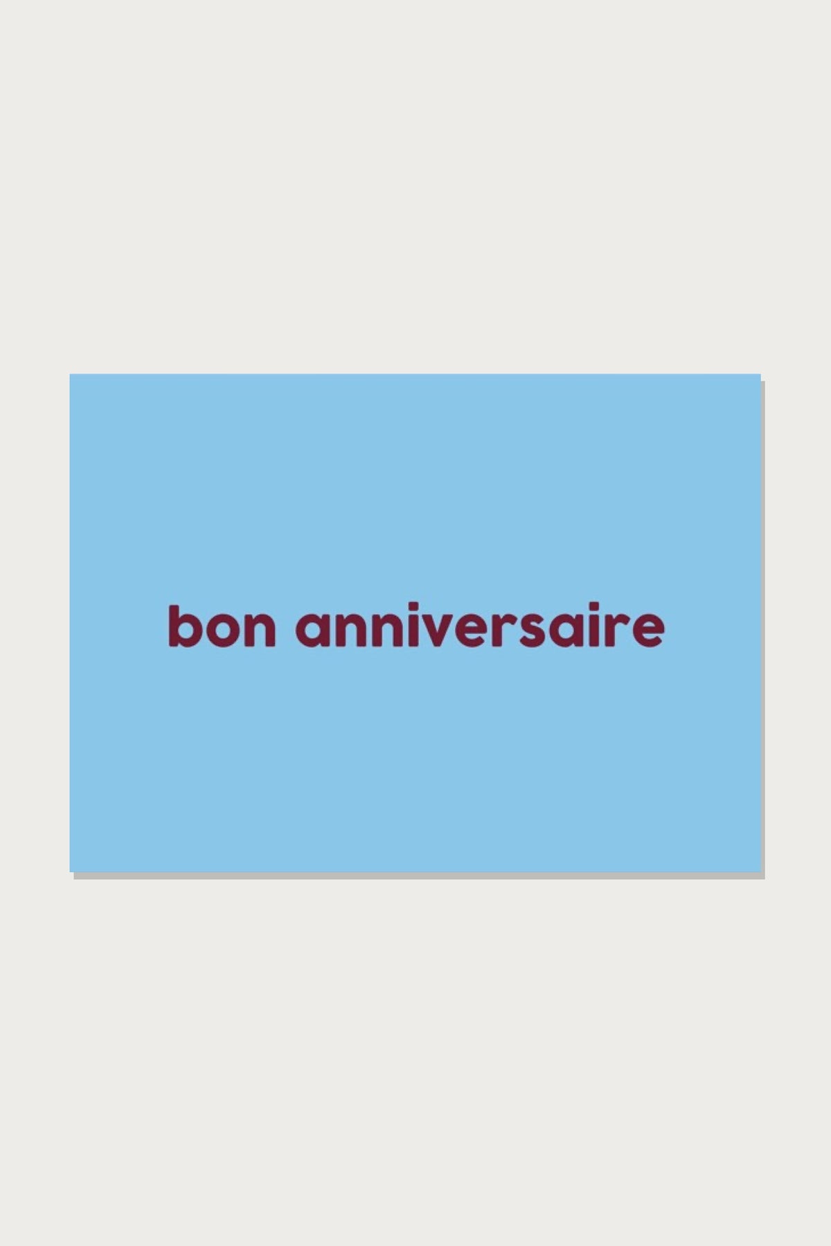Carte animée 3D « Bon anniversaire / vieille chaussette » — Félicie Aussi | Appart 17 Bruxelles