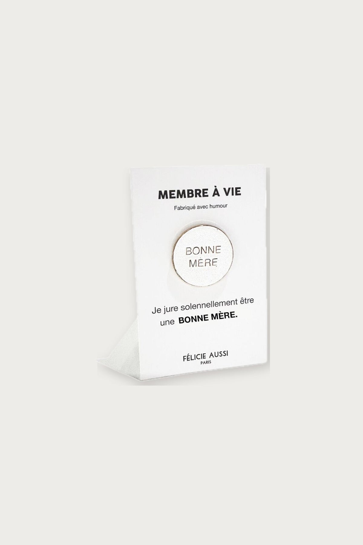 Pin's « Bonne mère » — Félicie Aussi | Appart 17 Bruxelles