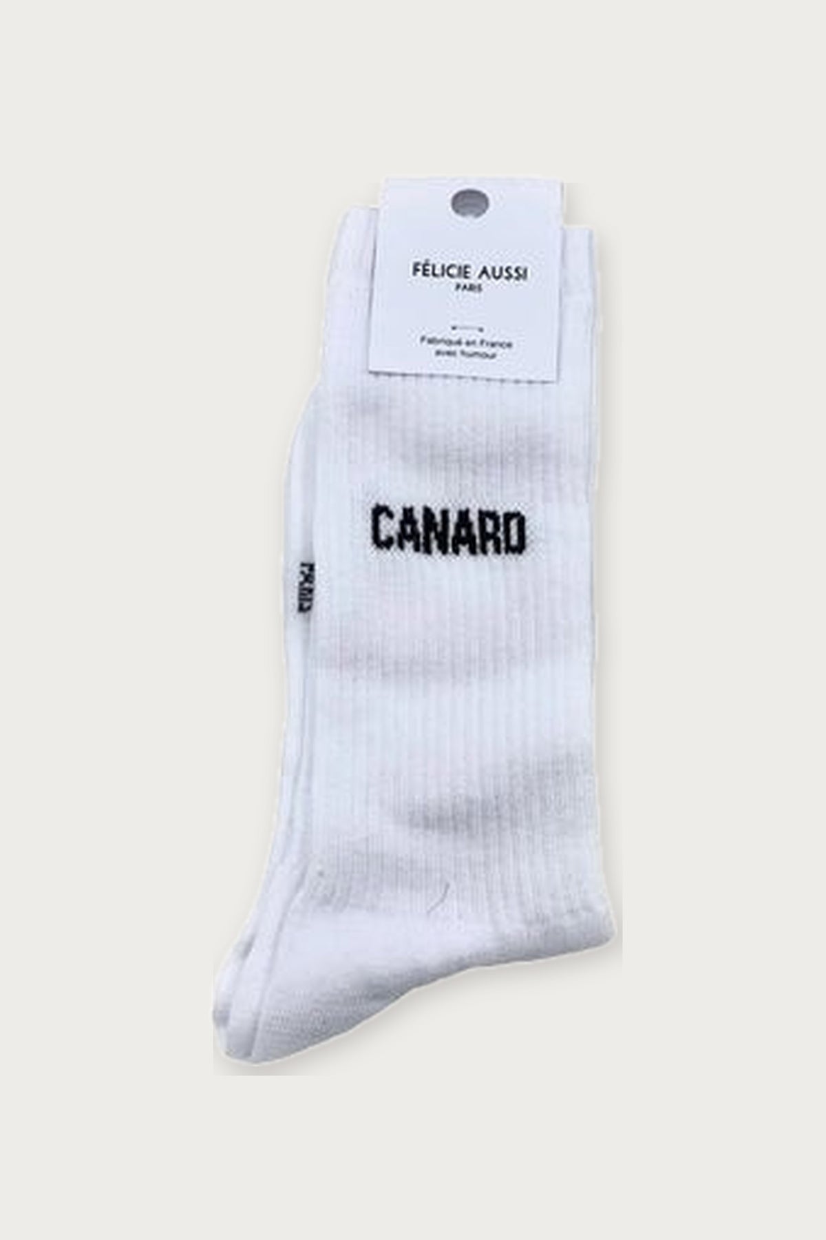 Chaussettes « Canard » — Blanc 40/45 — Félicie Aussi | Appart 17 Bruxelles