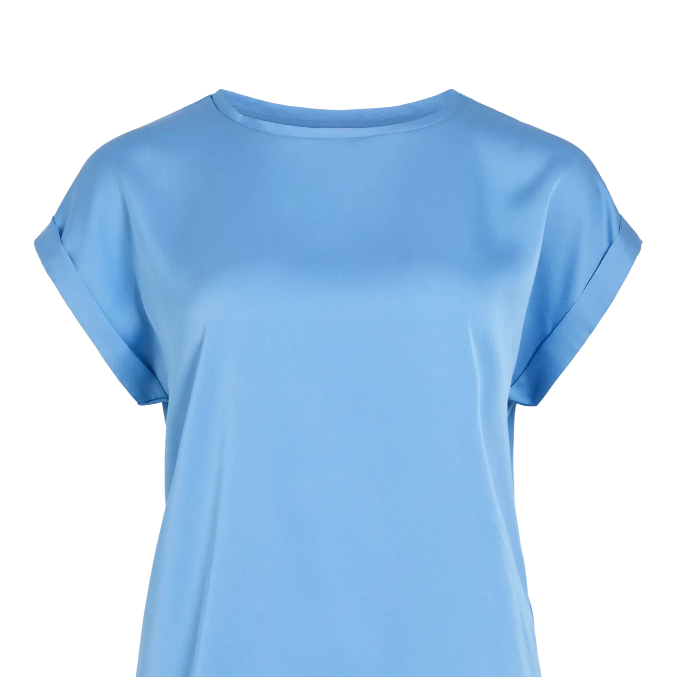 VILA VIELLETTE Blouse Satin Femme Écoresponsable