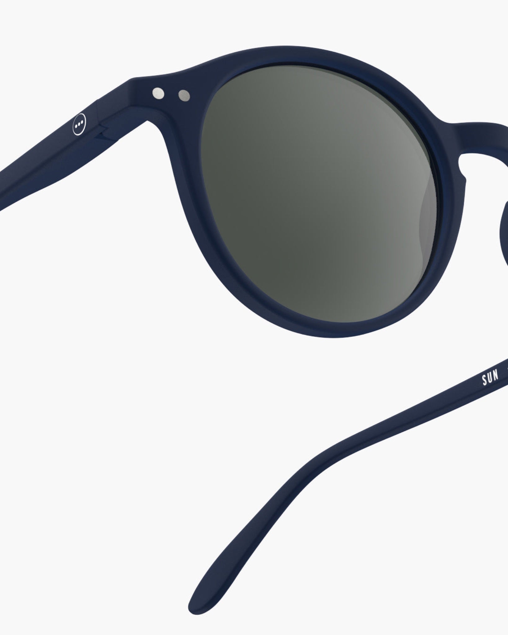 Lunettes de soleil rondes #D Navy Blue – Izipizi | Appart 17