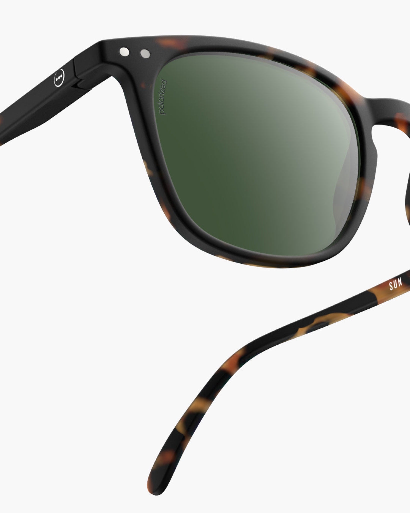 Lunettes de soleil rectangulaires #E Tortoise – Izipizi | Appart 17