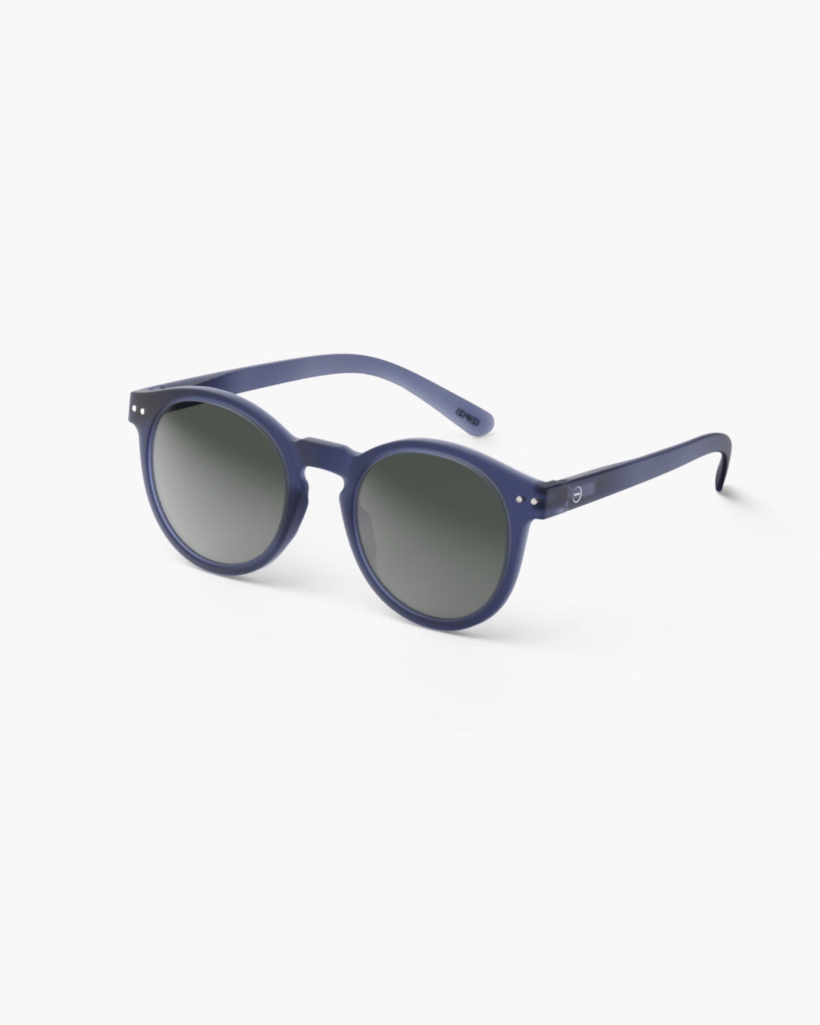 Lunettes de soleil rondes oversize #M Indigo – Izipizi | Appart 17