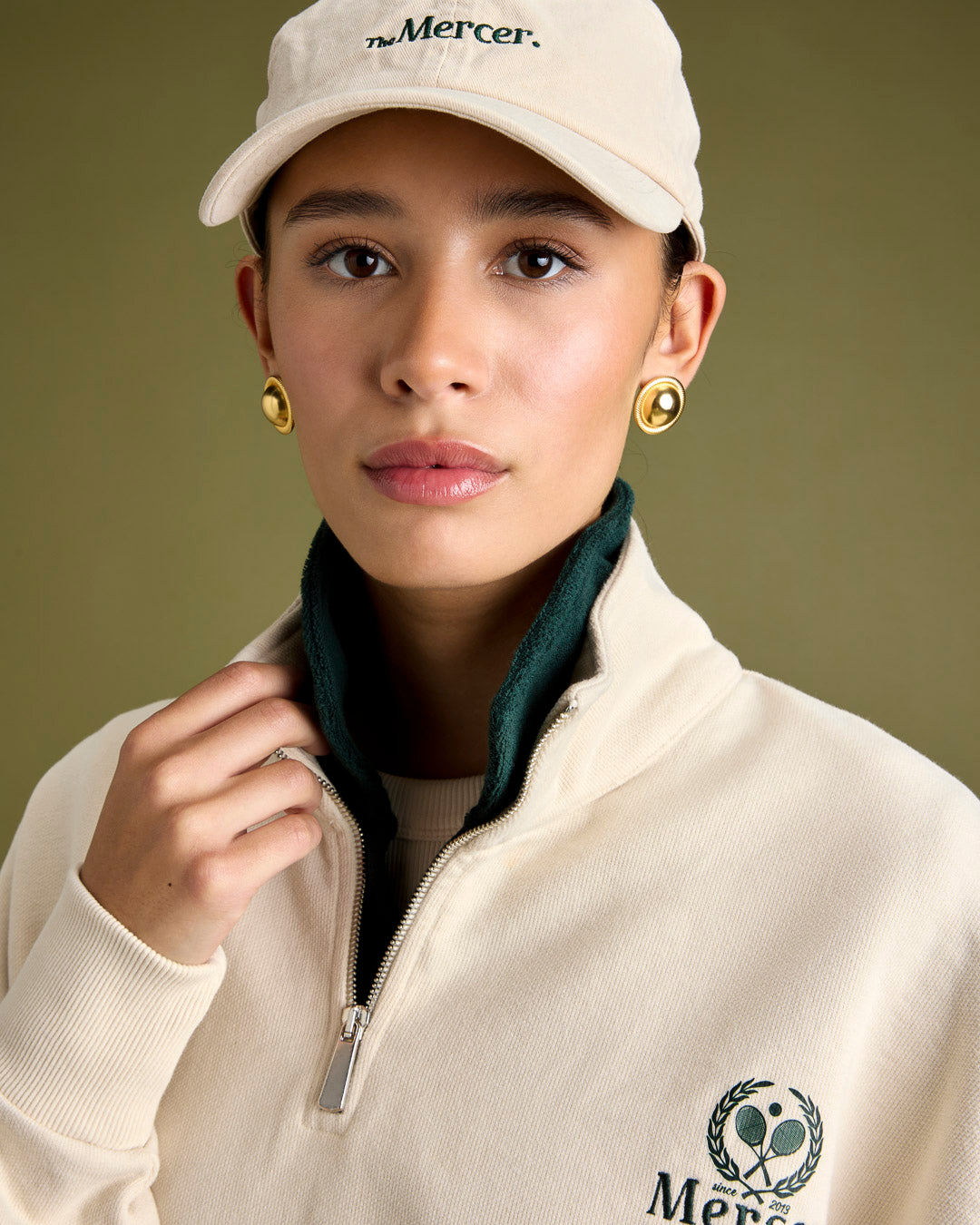 Tennis Cap Off White — Mercer Amsterdam Off White Appart17