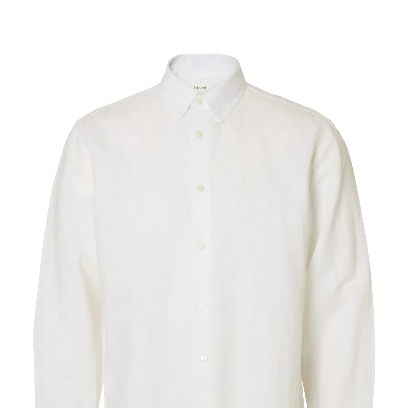 SLHREGCLAY Chemise Lin Coton Recyclé — Selected — vue 12 | Appart 17