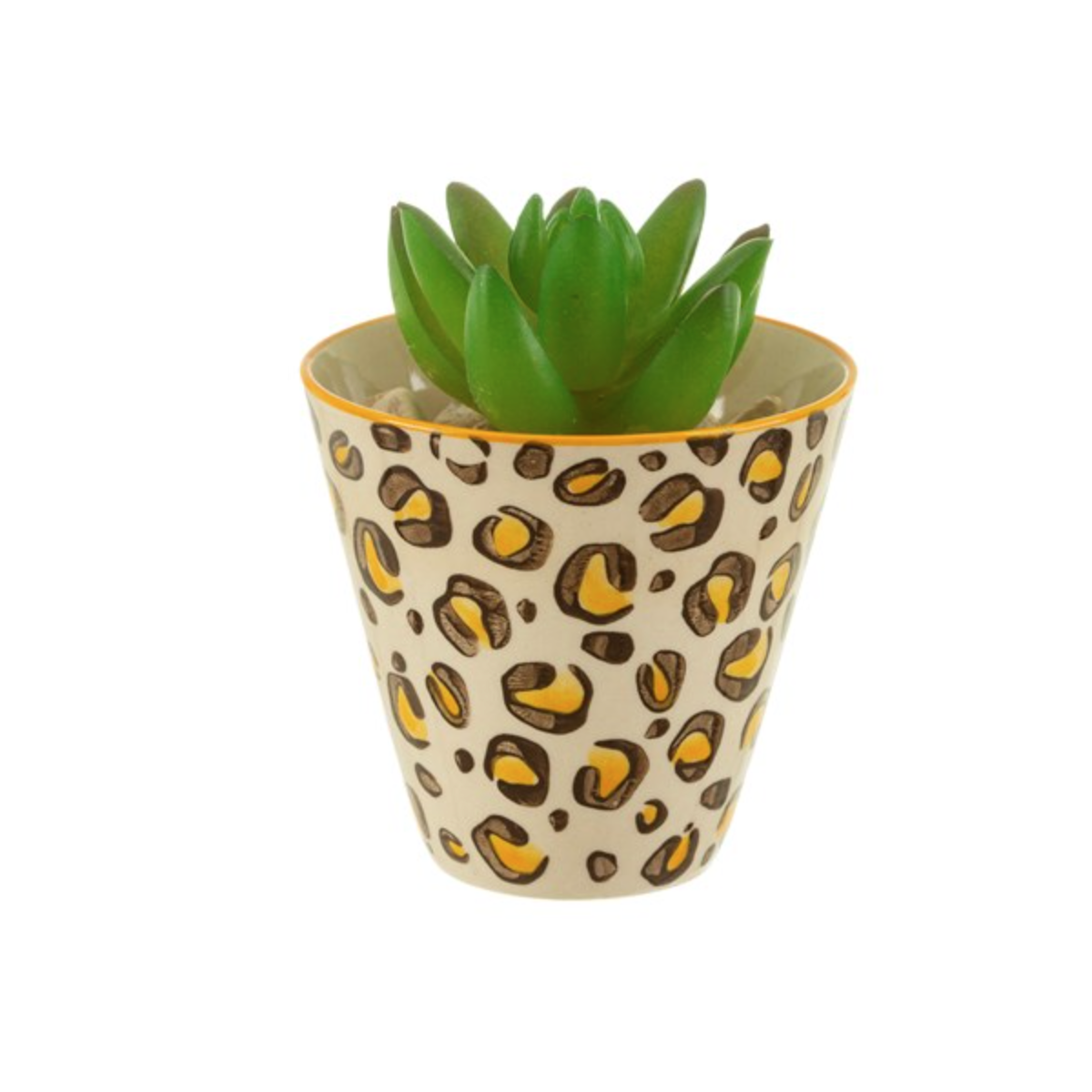Leopard love mini planter