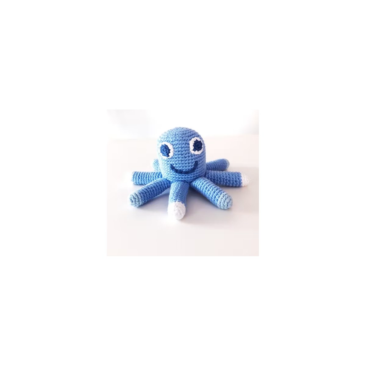 Peluche octopus bleu