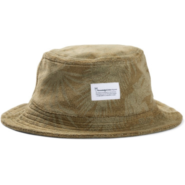 Terry printed buckle hat -...