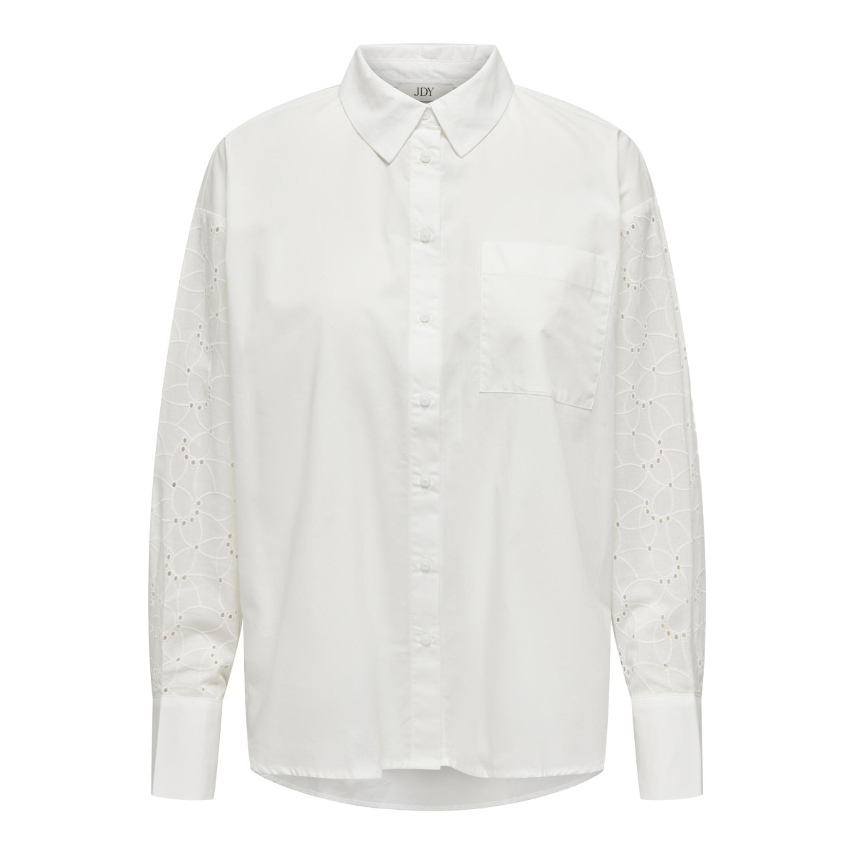 JDYFLORA L/S LOOSE EMBROIDERY SHIRT WVN