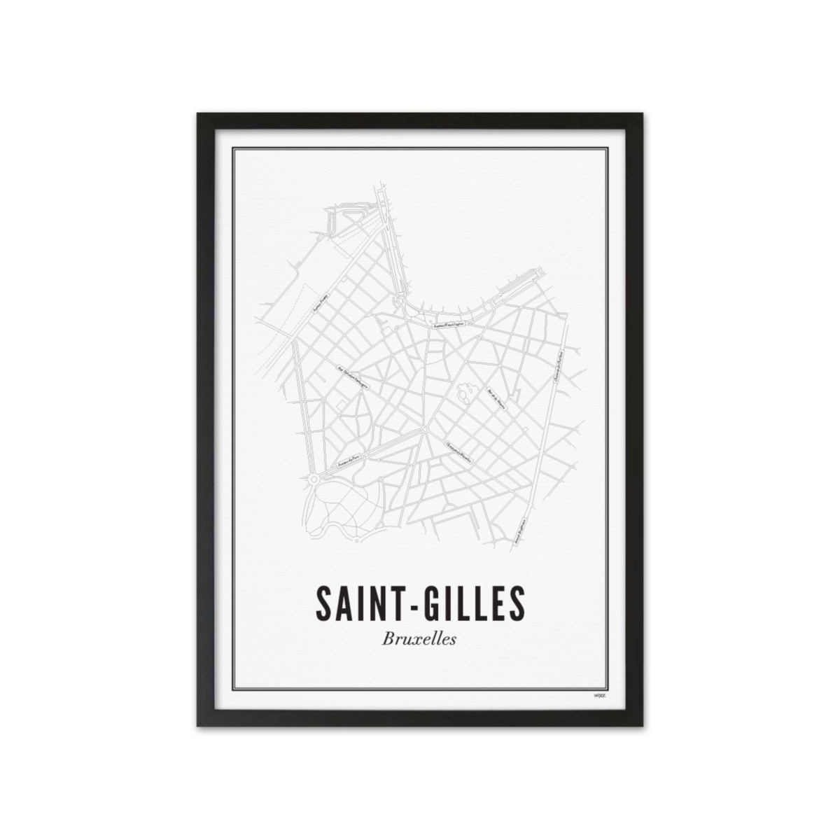 Print Saint Gilles 21x30cm