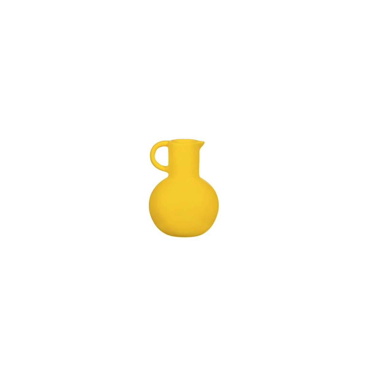 Small Amphora Jug Vase Sunshine Yellow