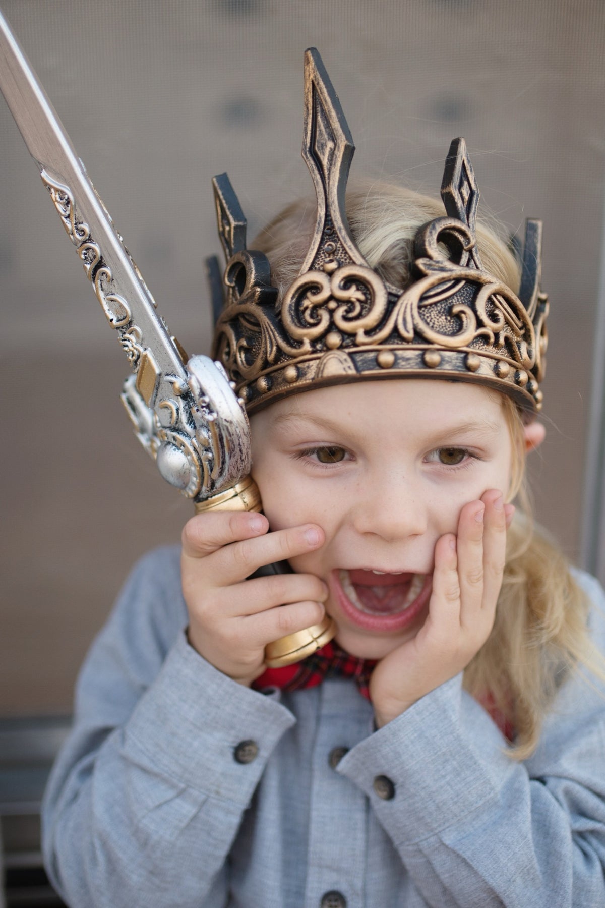 Dague, épée ou bouclier de chevalier pour enfant — Great Pretenders — Dague — autre vue 3 | Appart 17 Bruxelles