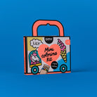 Mini Coloring Kit, poster 40 × 50 cm et 4 crayons — OMY — Lily — packshot | Appart 17 Bruxelles