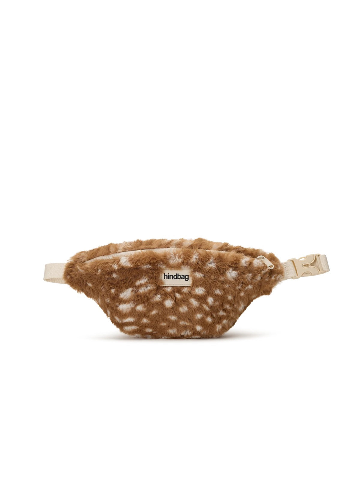 Hindbag Augustin Sac banane enfant 4-10 ans en fausse fourrure — Hindbag — Fausse fourrure faon — packshot | Appart 17 Bruxelles