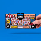 Fabulous Stickers Boutique, environ 100 stickers vinyle — OMY — Hot Dog — packshot | Appart 17 Bruxelles