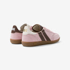 CAVAL Pulse Snow Petal Baskets asymétriques en cuir rose poudré — CAVAL — Snow Petal — vue de dos 3 | Appart 17 Bruxelles