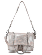 MAXKE - Sac à bandoulière et à bandoulière en cuir doré sable — Neuville — Cardigans & Gilets — Appart17 — vue 3