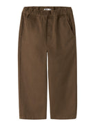 NMMRADOLFI Pantalon en sergé de coton bio garçon — name it — Sepia — packshot | Appart 17 Bruxelles