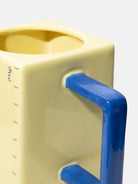 Mug 3D plaquette de beurre en céramique — DOIY — Jaune beurre — détail 4 | Appart 17 Bruxelles