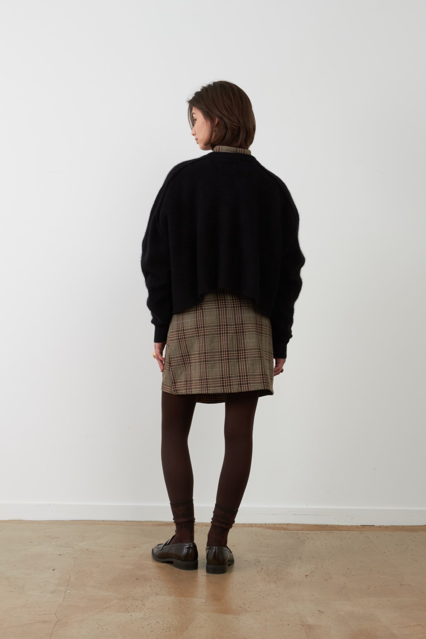 AZMARA Gilet court — Noir — vue 3