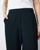 Alexander Pantalon large à pont — Marine — vue 5
