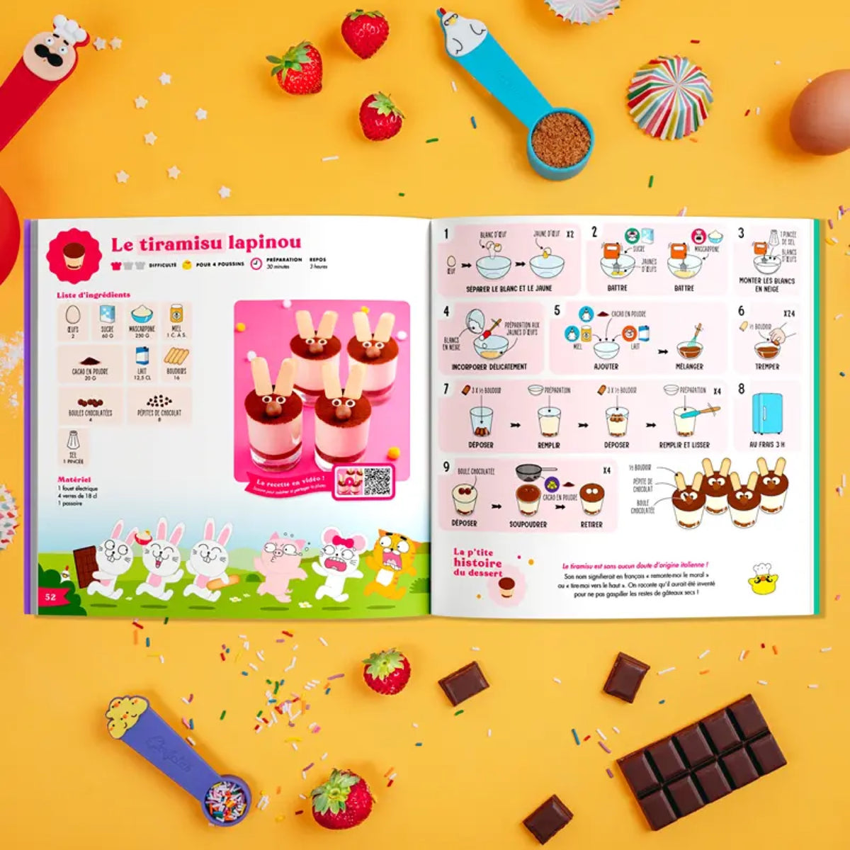 Livre de recettes pour enfants — Chefclub Kids — Les gâteaux et desserts incontournables — autre vue 3 | Appart 17 Bruxelles