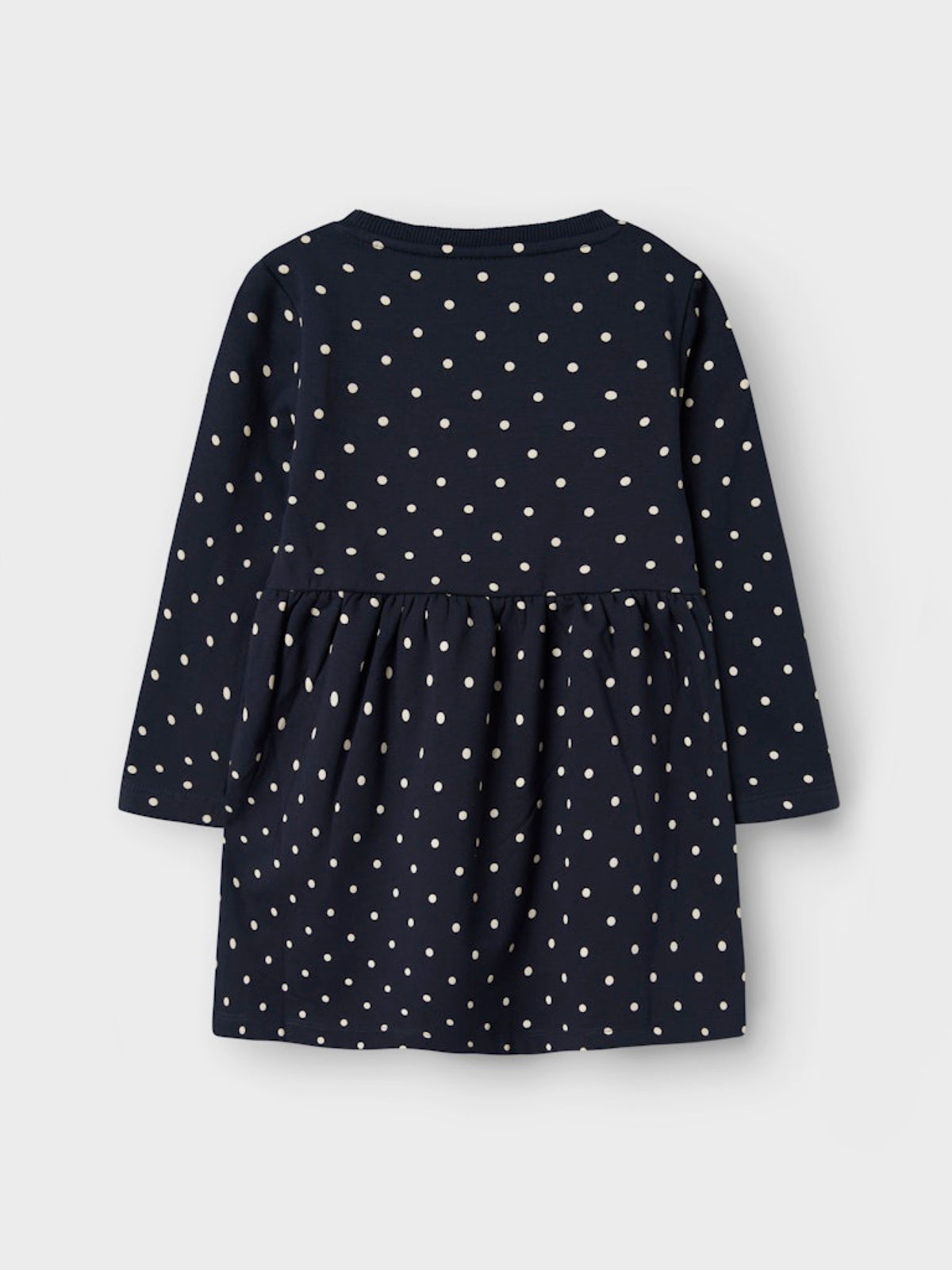 NMFDAVINA Robe sweat fille — name it — Dark Sapphire Dots — autre vue 5 | Appart 17 Bruxelles