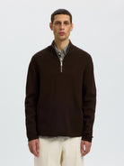 SLMTELLER Pull col montant demi-zip — Delicioso — vue 2