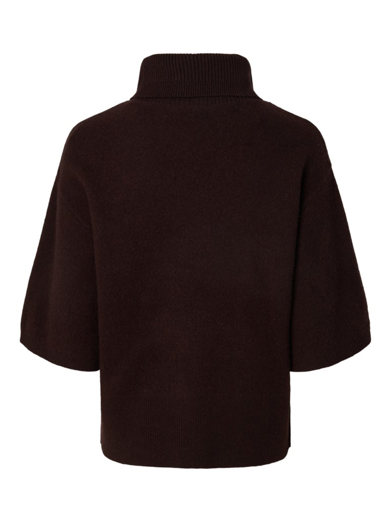 YAS EMILA Pull col roulé en laine — vue 13