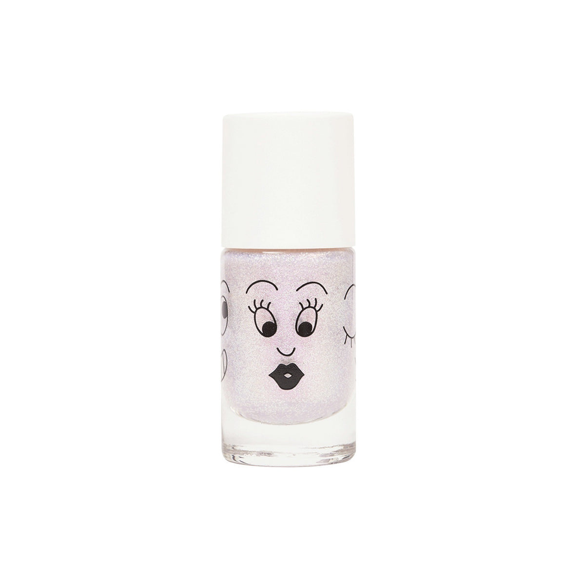 Vernis à l'eau pour enfant, pailleté — Nailmatic — Elliot rose ultra pailleté — packshot | Appart 17 Bruxelles