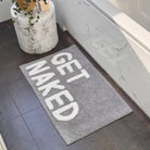 Tapis de bain « Get Naked » tufté main — Gris & blanc — vue 7, Gris & blanc | Appart 17