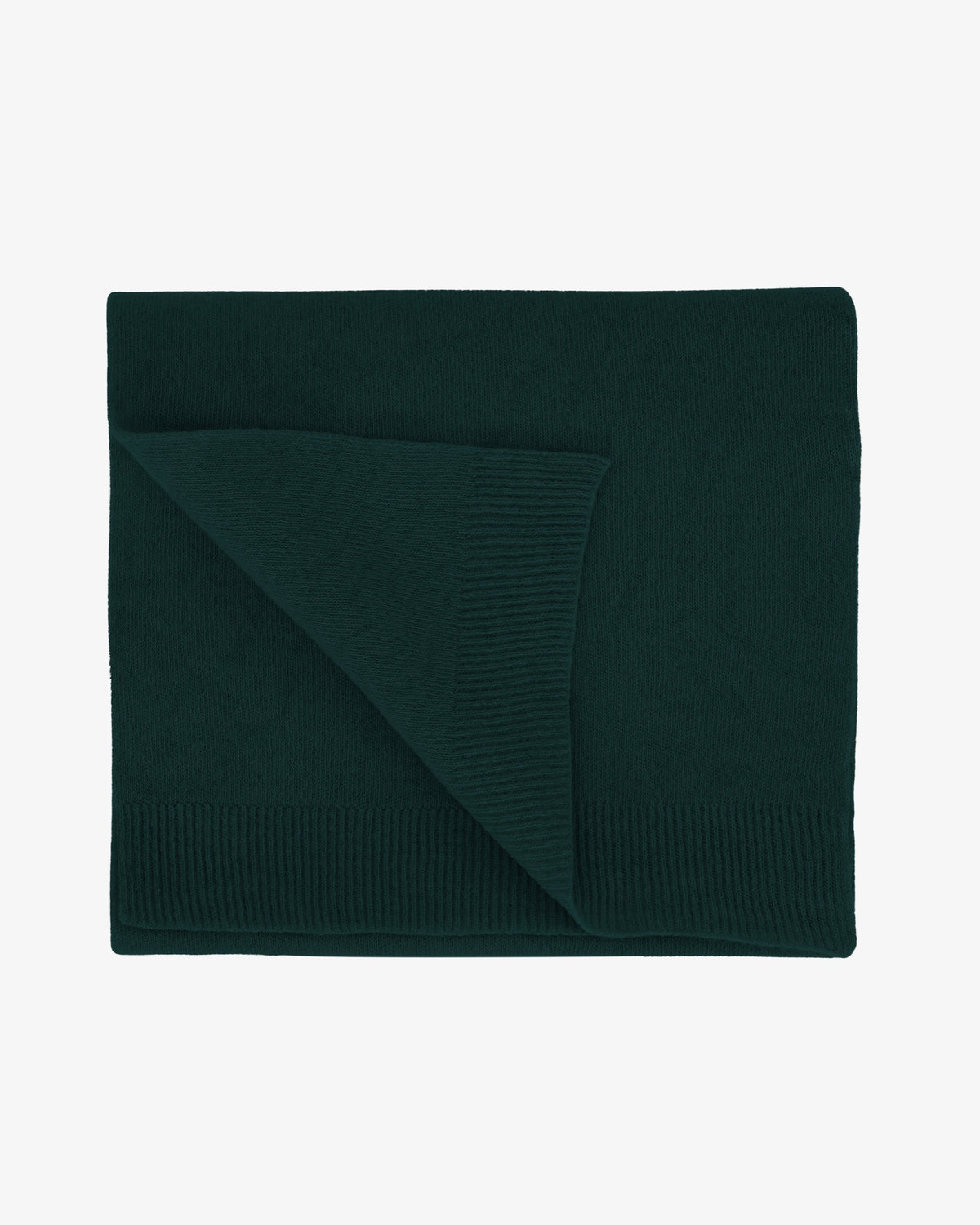 Colorful Standard Merino Wool Scarf Écharpe laine mérinos recyclée — Colorful Standard — Emerald Green — packshot 4 | Appart 17 Bruxelles