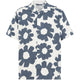 Chemise Lin-Lyocell Imprimée KnowledgeCotton Apparel — Blue