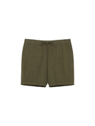 Short Astral en lin et lyocell Burned Olive – KnowledgeCotton Apparel | Appart 17